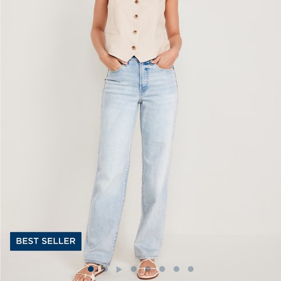 High waisted loose jeans - NWT - Picture 1 of 2